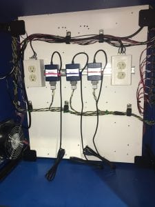 electronic test stand